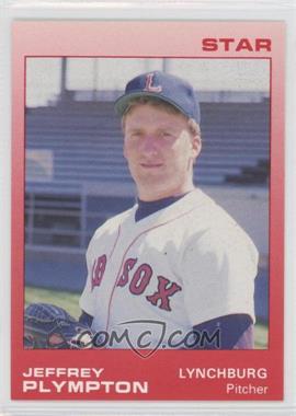 1988 Star Lynchburg Red Sox - [Base] #18 - Jeff Plympton