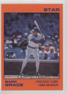 1988 Star Mark Grace - [Base] #5 - Mark Grace