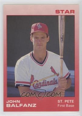 1988 Star St. Petersburg Cardinals - [Base] #1 - John Balfanz