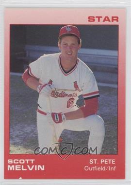 1988 Star St. Petersburg Cardinals - [Base] #18 - Scott Melvin
