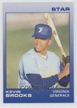 1988 Star Virginia Generals - [Base] #3 - Kevin Brooks
