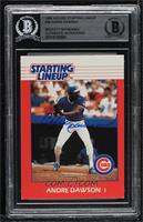 Andre Dawson [BAS BGS Authentic]