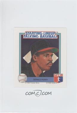 1988 Starting Lineup Talking Baseball - Atlanta Braves #16 - Gerald Perry