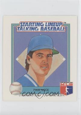 1988 Starting Lineup Talking Baseball - Chicago Cubs #17 - Paul Noce