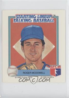 1988 Starting Lineup Talking Baseball - New York Mets #28 - Roger McDowell