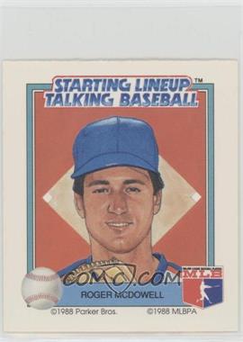 1988 Starting Lineup Talking Baseball - New York Mets #28 - Roger McDowell