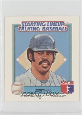1988 Starting Lineup Talking Baseball - New York Yankees #22 - Gary Ward [Noted]