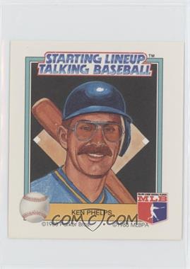 1988 Starting Lineup Talking Baseball - Seattle Mariners #19 - Ken Phelps