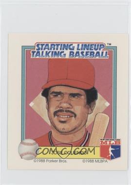 1988 Starting Lineup Talking Baseball - St. Louis Cardinals #19 - Jose Oquendo