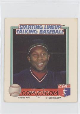 1988 Starting Lineup Talking Baseball All-Stars - Electronic Game American League #21 - Kirby Puckett