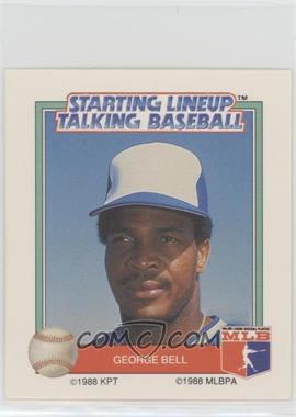 1988 Starting Lineup Talking Baseball All-Stars - Electronic Game American League #22 - George Bell