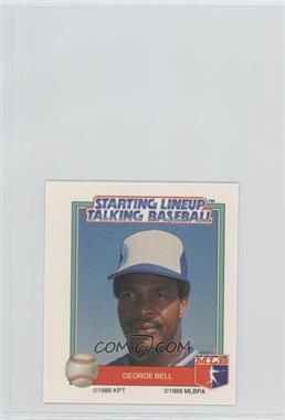 1988 Starting Lineup Talking Baseball All-Stars - Electronic Game American League #22 - George Bell