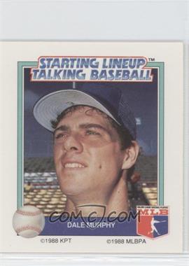 1988 Starting Lineup Talking Baseball All-Stars - Electronic Game National league #18 - Dale Murphy