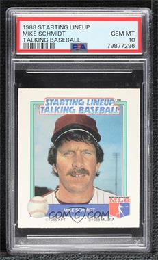1988 Starting Lineup Talking Baseball All-Stars - Electronic Game National league #19 - Mike Schmidt [PSA 10 GEM MT]