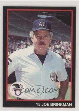 1988 T&M Umpires - [Base] #15 - Joe Brinkman