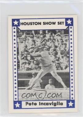 1988 TTC Houston Show Set - [Base] #20 - Pete Incaviglia