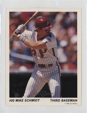 1988 Tastykake Philadelphia Phillies - [Base] #20 - Mike Schmidt