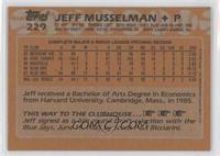 Topps All-Star Rookie - Jeff Musselman