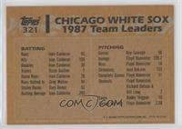 Team Leaders - Chicago White Sox