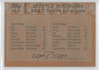 Team Leaders - Seattle Mariners