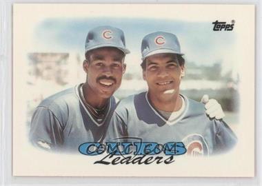 1988 Topps - [Base] - Collector's Edition (Tiffany) #171 - Team Leaders - Chicago Cubs