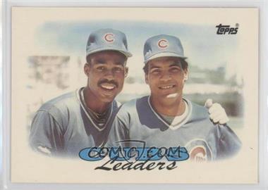 1988 Topps - [Base] - Collector's Edition (Tiffany) #171 - Team Leaders - Chicago Cubs