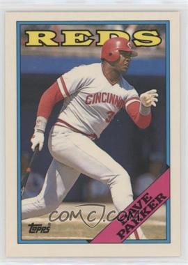 1988 Topps - [Base] - Collector's Edition (Tiffany) #315 - Dave Parker