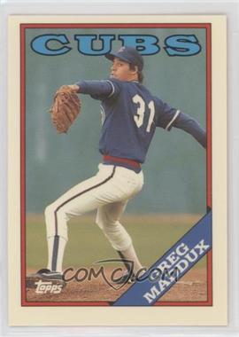 1988 Topps - [Base] - Collector's Edition (Tiffany) #361 - Greg Maddux