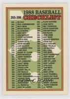 Checklist - Cards 265-396