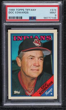 1988 Topps - [Base] - Collector's Edition (Tiffany) #374 - Team Checklist - Doc Edwards [PSA 9 MINT]