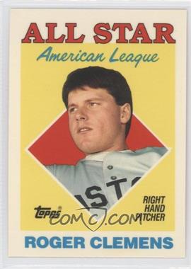 1988 Topps - [Base] - Collector's Edition (Tiffany) #394 - All Star - Roger Clemens