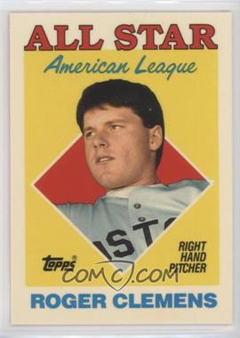 1988 Topps - [Base] - Collector's Edition (Tiffany) #394 - All Star - Roger Clemens