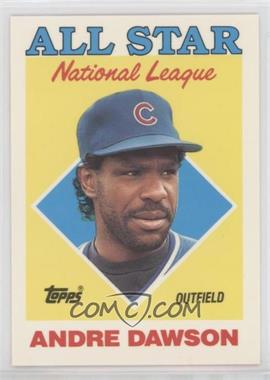 1988 Topps - [Base] - Collector's Edition (Tiffany) #401 - All Star - Andre Dawson