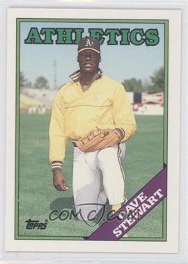 1988 Topps - [Base] - Collector's Edition (Tiffany) #476 - Dave Stewart