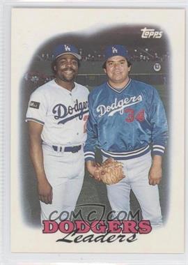 1988 Topps - [Base] - Collector's Edition (Tiffany) #489 - Team Leaders - Los Angeles Dodgers