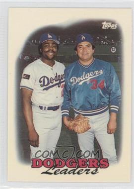 1988 Topps - [Base] - Collector's Edition (Tiffany) #489 - Team Leaders - Los Angeles Dodgers