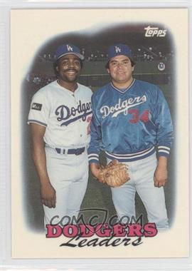 1988 Topps - [Base] - Collector's Edition (Tiffany) #489 - Team Leaders - Los Angeles Dodgers
