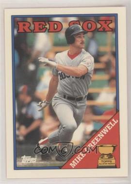1988 Topps - [Base] - Collector's Edition (Tiffany) #493 - Topps All-Star Rookie - Mike Greenwell