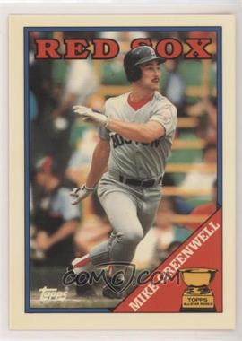 1988 Topps - [Base] - Collector's Edition (Tiffany) #493 - Topps All-Star Rookie - Mike Greenwell