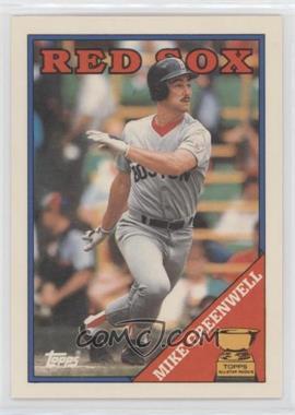 1988 Topps - [Base] - Collector's Edition (Tiffany) #493 - Topps All-Star Rookie - Mike Greenwell