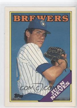 1988 Topps - [Base] - Collector's Edition (Tiffany) #515 - Juan Nieves