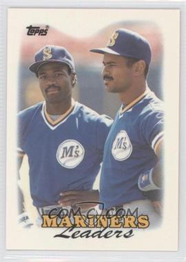 1988 Topps - [Base] - Collector's Edition (Tiffany) #519 - Team Leaders - Seattle Mariners
