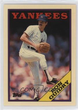 1988 Topps - [Base] - Collector's Edition (Tiffany) #535 - Ron Guidry