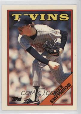 1988 Topps - [Base] - Collector's Edition (Tiffany) #554 - Mike Smithson