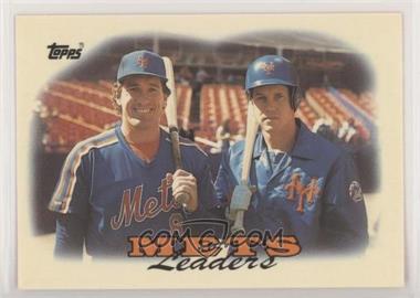 1988 Topps - [Base] - Collector's Edition (Tiffany) #579 - Team Leaders - New York Mets