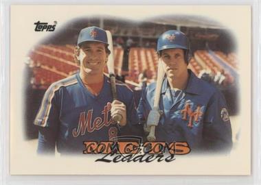 1988 Topps - [Base] - Collector's Edition (Tiffany) #579 - Team Leaders - New York Mets