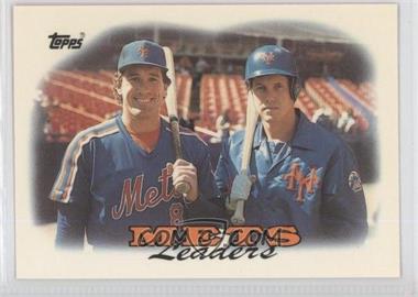 1988 Topps - [Base] - Collector's Edition (Tiffany) #579 - Team Leaders - New York Mets