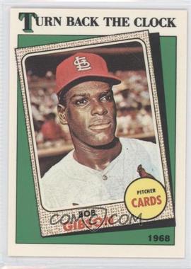 1988 Topps - [Base] - Collector's Edition (Tiffany) #664 - Turn Back the Clock - 1968 Bob Gibson