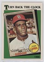 Turn Back the Clock - 1968 Bob Gibson