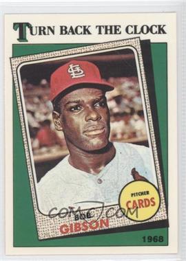 1988 Topps - [Base] - Collector's Edition (Tiffany) #664 - Turn Back the Clock - 1968 Bob Gibson